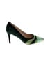 Assorted Brands Color Block Green Heels Size 8 - photo 1
