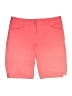 Adidas 100% Polyester Solid Pink Shorts Size 4 - photo 1