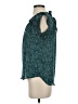 Lauren Conrad 100% Polyester Teal Sleeveless Blouse Size S - photo 5