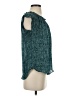 Lauren Conrad 100% Polyester Teal Sleeveless Blouse Size S - photo 4