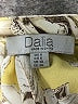 dalia 100% Polyester Print Yellow Casual Dress Size 6 - photo 4