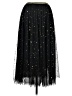 Assorted Brands Stars Black Formal Skirt Size 12 - photo 1