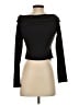 Assorted Brands Black Long Sleeve Top Size S - photo 2