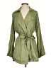 Bagatelle 100% Rayon Green Trenchcoat Size S - photo 1