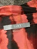 Tart 100% Polyester Animal Print Burgundy Long Sleeve Blouse Size L - photo 7