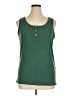 Unbranded 100% Polyester Green Sleeveless T-Shirt Size XL - photo 1