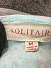 Solitaire Orange Short Sleeve Blouse Size M - photo 5