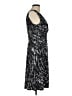 Nine West Graphic Gray Cocktail Dress Size 6 - photo 4