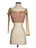 Nellis Tan 3/4 Sleeve Blouse Size S - photo 1