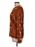Entro Polka Dots Brown Pullover Sweater Size M - photo 5