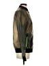INC International Concepts 100% Polyurethane Color Block Green Track Jacket Size S - photo 4