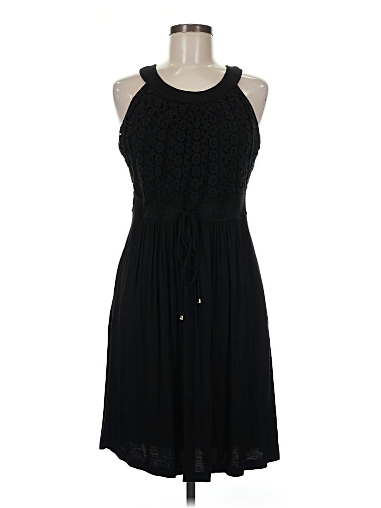 Pre-owned Calvin Klein Cocktail Dress In Black