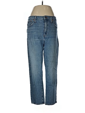 Madewell Classic Straight Jeans in Peralta Wash (view 1)