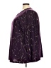 BLOOMCHIC Purple Long Sleeve Blouse Size 22 - photo 5