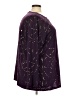 BLOOMCHIC Purple Long Sleeve Blouse Size 22 - photo 4