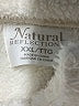 Natural Reflections 100% Polyester Ivory Faux Fur Jacket Size XXL - photo 6