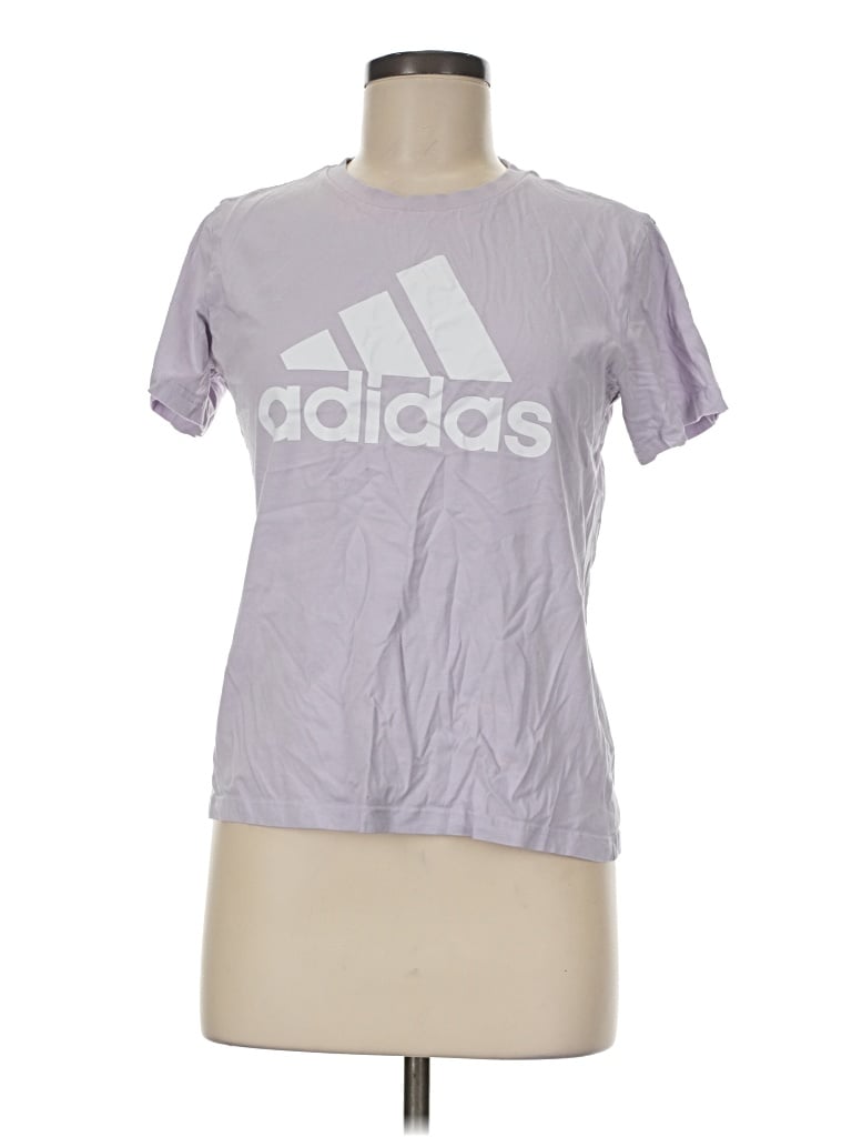 Pre-owned Adidas Originals Active T-shirt In Purple