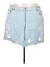 Forever 21 Plus 100% Cotton Blue Denim Skirt Size 18 - photo 1