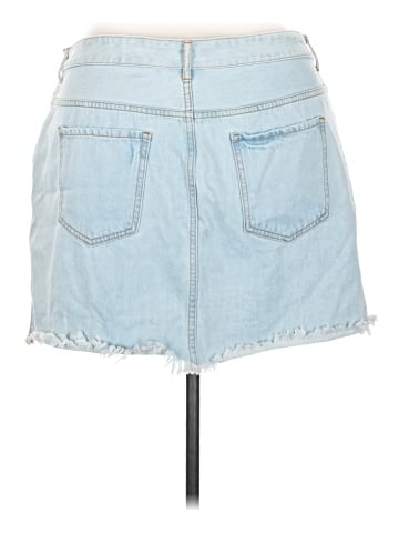 Forever 21 Plus Denim Skirt (view 2)