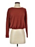 Assorted Brands Solid Orange Brown Pullover Sweater Size S - photo 1