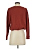 Assorted Brands Solid Orange Brown Pullover Sweater Size S - photo 2