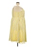 Torrid 100% Polyester Stripes Yellow Casual Dress Size 3X Plus (3) - photo 4
