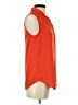 Reiss 100% Polyester Orange Sleeveless Blouse Size 4 - photo 4