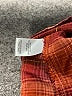 Cato Plaid Orange 3/4 Sleeve Button-Down Shirt Size L - photo 8