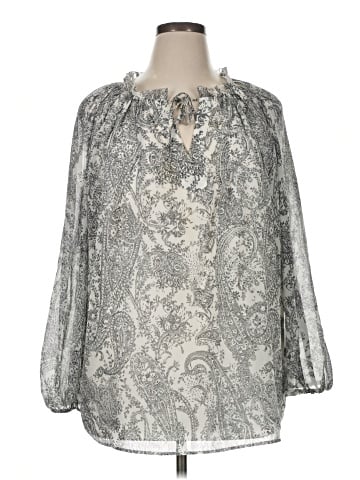 Talbots 3/4 Sleeve Blouse (view 1)
