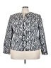 Isabella women's Suits 100% Polyester Animal Print White Blazer Size 22 - photo 1