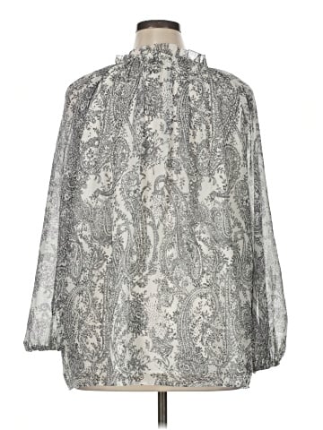 Talbots 3/4 Sleeve Blouse (view 2)