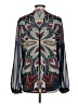 TJ Collection Black Long Sleeve Blouse Size L - photo 2