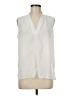 T Tahari Ivory Sleeveless Blouse Size M - photo 1