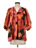 J.Marie 100% Polyester Orange 3/4 Sleeve Blouse Size XS - photo 1