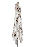 Shareen Collections 100% Polyester Floral Ivory Cocktail Dress Size 8 - photo 4