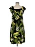 Apt. 9 Tropical Green Casual Dress Size M - photo 2