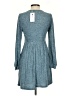 Ofeefan Tweed Teal Casual Dress Size S - photo 2