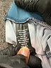 COLDESINA Floral Blue Casual Pants Size 1X - photo 8