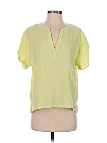Lucky Brand Short Sleeve Blouse (view 1)