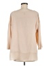 Eileen Fisher Tan 3/4 Sleeve Blouse Size M - photo 2