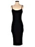 Assorted Brands Solid Black Cocktail Dress Size L - photo 1