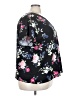 Flora Nikrooz Floral Black Short Sleeve T-Shirt Size 3X - photo 4