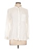 Casa Cabana 100% Rayon Ivory Long Sleeve Button-Down Shirt Size L - photo 1
