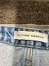 Flying Monkey 100% Cotton Color Block Blue Denim Shorts Size 31 waist - photo 3