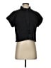 Assorted Brands 100% Cotton Black Short Sleeve Blouse Size XS - photo 1