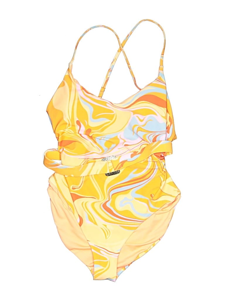 Unbranded One Piece Swimsuit In Yellow
