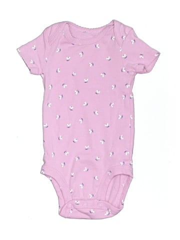 Child of Mine by Carter's Short Sleeve Onesie (view 1)