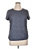 Lands' End Sport Tweed Blue Active T-Shirt Size XL - photo 1