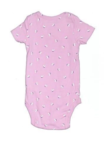 Child of Mine by Carter's Short Sleeve Onesie (view 2)