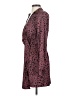 Assorted Brands Animal Print Burgundy Cocktail Dress Size S - photo 5